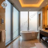 Vidrio Artístico Nebulizado, Vidrio Conductivo Eléctricamente, Vidrio Atenuable para Hoteles, Villas y Oficinas, Personalización de Fábrica