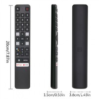 Control Remoto Infrarrojo RC901V FMR1 Compatible con Televisores TCL
