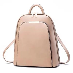 High Quality Waterproof PU Leather Women's <b>Backpack</b> Youth <b>Daily</b> Use Zipper Closure Polyester Lining Fashionable Stylish Design - Product Image 6