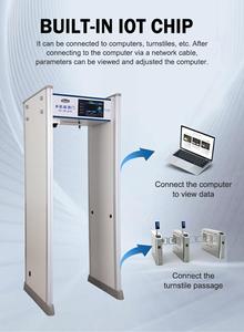 Detector de Metales Portátil con Chip IOT Integrado, Detector de Teléfonos Móviles <span class=keywords><strong>para</strong></span> Exámenes Escolares y Seguridad en Oficinas - Product Image 2