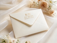 Porte-cartes pliable pour invitation de mariage, invitation de mariage de luxe en acrylique transparent, carte d'invitation de mariage personnalisée imprimée