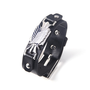Bracelet en cuir ajustable pour homme, bijoux de cosplay d'anime mixte, Luffy Attack <span class=keywords><strong>Death</strong></span> <span class=keywords><strong>Note</strong></span> - Product Image 1