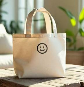 Sac fourre-tout en toile de coton personnalisé, écologique, réutilisable, durable, à faible MOQ, pour la vente en gros - Product Image 6