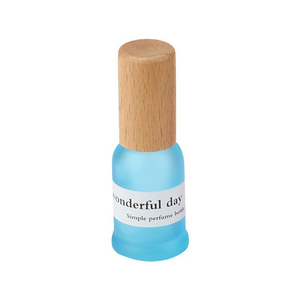 High-grade Round <strong>Essential</strong> <strong>Oil</strong> Roller Ball Bottle <strong>Walnut</strong> Beech Lid Spray Sample Perfume Bottle Custom Color logo - Product Image 5