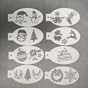 Moules réutilisables en plastique pour l'art corporel, accessoires pour le dessin et la peinture des enfants, ensemble de jouets - Product Image 4
