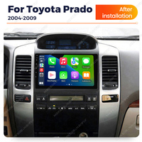MEKEDE 4 cœurs, autoradio GPS, navigation, Car-play, multimédia automobile, 2+32 Go, Android Auto pour Toyota Prado ancien modèle