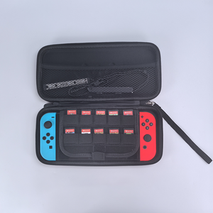 เคสใส่ของแบบแข็งธีม Mario <span class=keywords><strong>Bros</strong></span> สำหรับ <span class=keywords><strong>Nintendo</strong></span> <span class=keywords><strong>Switch</strong></span>-ป้องกันการเดินทางพร้อมช่องเสียบการ์ดเกม - Product Image 1