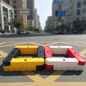 Barrière en plastique de 2 mètres de long pour la gestion des foules - Product Image 1