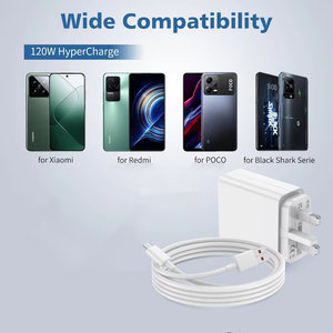 Chargeur Super Rapide 120W Turbo Hyper Charge Adaptateur Prise UK pour <span class=keywords><strong>Xiaomi</strong></span> 15/14/13/11T Ultra Pro Redmi 12C Note 11-14 POCO F6/F7 Pro - Product Image 6