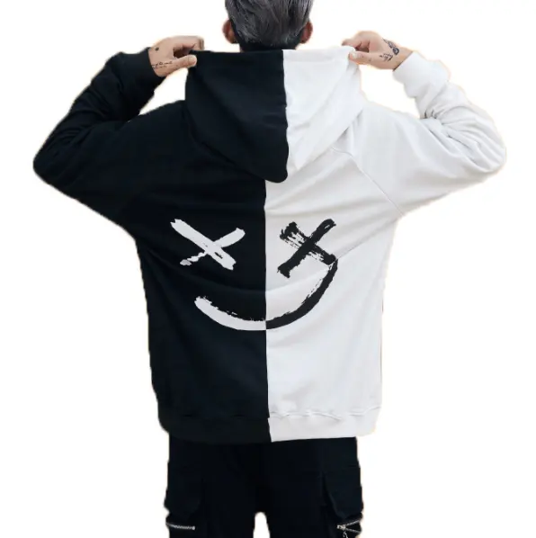 Chine Usine à la mode hoodies hommes mode sans capuche personnalisé long tall capuche snowboard Connecteur compatible