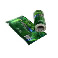 Rouleau d'étiquettes autocollantes en vinyle imperméable personnalisé pour l'emballage de petites bouteilles