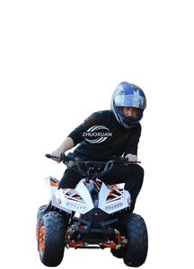 Cuatrimoto Infantil 2WD de Cuatro Tiempos, Construcción Portátil de Acero, Motor de 110cc con Transmisión Automática por Cadena para Todoterreno - Product Image 4