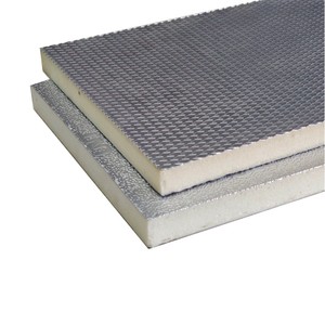 Pannello in Schiuma PU Pre-Isolato per Condotti d'Aria, Sistema HVAC con Foglio di Alluminio PI, Pannello Composito in Schiuma di Poliuretano - Product Image 1