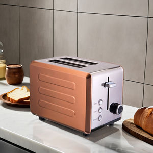 Grille-pain portable sans fil Ousheng Electric à 2 tranches, ensemble de <span class=keywords><strong>petit</strong></span>-déjeuner en acier inoxydable de 1,0 L, bouilloire à col de cygne, appareil électroménager intelligent - Product Image 5