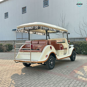Golf Cart Elettrico Retrò Omologato per Strada, 8 Posti, Certificato CE, Classico per Turismo e Visite Guidate, Prezzo di Fabbrica, Vendita Diretta - Product Image 5