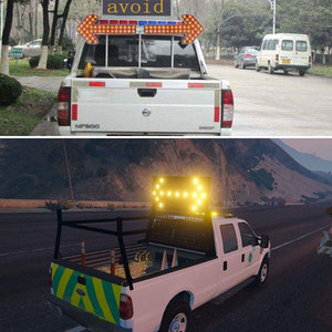 <span class=keywords><strong>LED</strong></span>信号灯,ストリートポータブルプラスチックソーラーパワー可視性2000m 3kgアンバー車の方向矢印 - Product Image 6