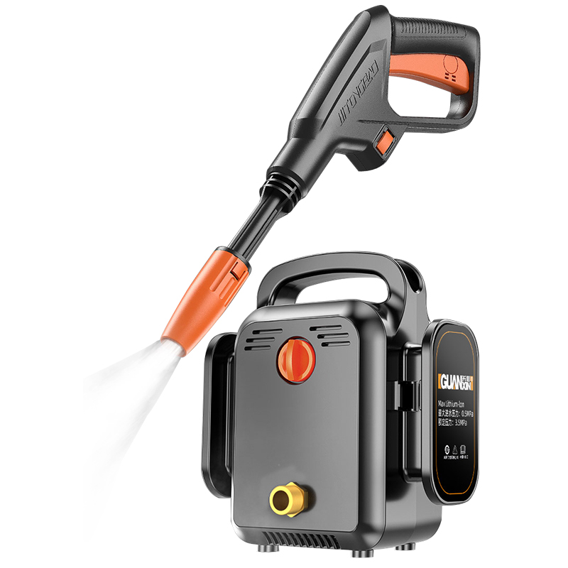 Автоматический беспроводной водяной пистолет высокого давления, перезаряжаемый, самососание, водонепроницаемый костюм, литиевая батарея, автомойка