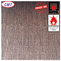 Tissu Oxford en polyester jacquard à grille de 0,3 cm ignifuge DTY avec normes BS 5438, GB8410 2006, ISO 15025, ISO 14116 pour sacs