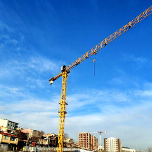 Grúa Torre <span class=keywords><strong>de</strong></span> Techo Plano QTZ250-7025 <span class=keywords><strong>de</strong></span> 12-16 Toneladas para Construcción Pesada, Brazo <span class=keywords><strong>de</strong></span> 70m, Momento <span class=keywords><strong>de</strong></span> Elevación <span class=keywords><strong>de</strong></span> 250t.m, Grúa para <span class=keywords><strong>Edificios</strong></span> <span class=keywords><strong>de</strong></span> Gran Altura - Product Image 4