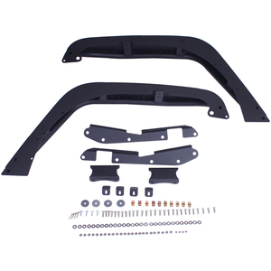 JK 28mm anteriore e posteriore 2 pezzi parafango di dimensioni più larghe nero per <span class=keywords><strong>Jeep</strong></span> per <span class=keywords><strong>Wrangler</strong></span> 2007-2017 - Product Image 1