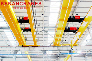 Pont roulant à double poutre de grande capacité avec treuil ouvert, 50 tonnes, 100 tonnes, 200 tonnes - Product Image 4