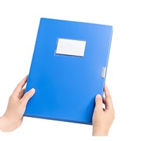 Caja de archivos expandible de Material PP al por mayor, organizador de documentos de escritorio plegable, carpetas de archivos expandibles, organizador de carpetas de archivos transparentes