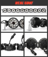 Super lumineux haute puissance Pro6 Barra De Luz Led hors route 32 pouces modulaire barre lumineuse pour camion UTV RZR