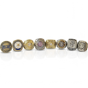 Juego de 8 Anillos del Campeonato Mundial de Béisbol de los New York Giants y los San Francisco Giants, Anillo de Campeones Personalizado, Anillo de Campeonato Personalizado - Product Image 5
