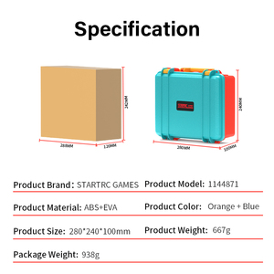 Estuche Protector Rígido <span class=keywords><strong>de</strong></span> Doble Controlador STARTRC - Caja <span class=keywords><strong>de</strong></span> Almacenamiento Impermeable a Prueba <span class=keywords><strong>de</strong></span> Golpes para Controles <span class=keywords><strong>de</strong></span> Juego PS5/Xbox/<span class=keywords><strong>Switch</strong></span> Pro - Product Image 4