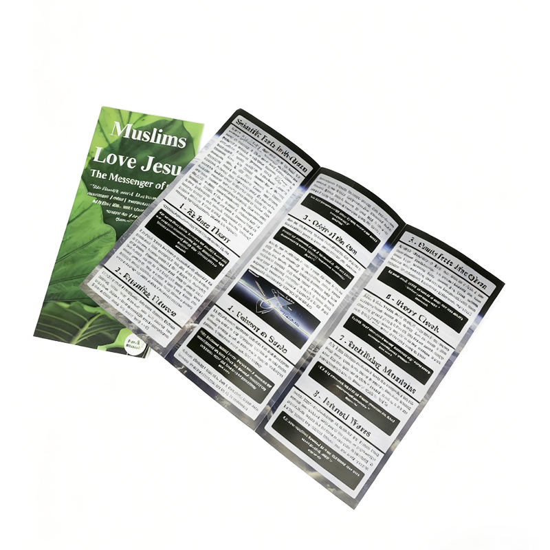 Brochure pieghevole a tre ante