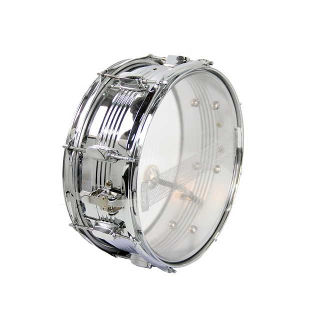 Hot Selling OEM ODM Steel Shell 14*5.5 Inch Snare Drum Professional Music Instrument Snare Drum with Snappy Snare