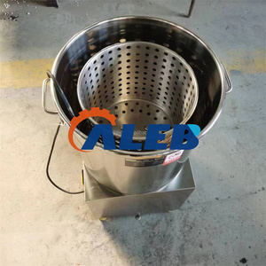 Centrifuga Automatica per Verdure, Grande Capacità, in Acciaio Inossidabile, Essiccatore Alimentare con Separazione dell'Olio - Product Image 3