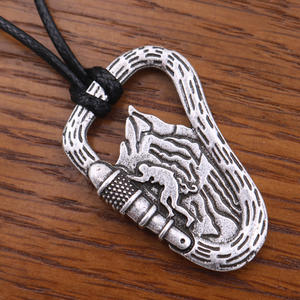 캠핑 카라비너 록 남자 등산 목걸이 모험가 선물 - Product Image 2