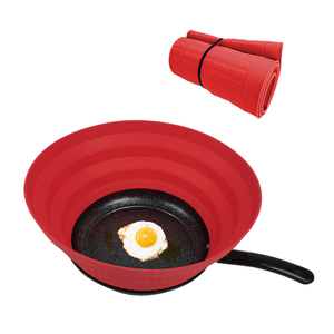 Wajan penggorengan memasak di dapur, pelindung minyak Anti percikan penjaga minyak untuk memasak di dapur, rumah - Product Image 1