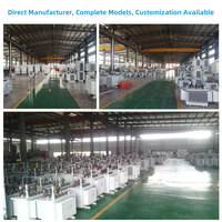 Transformador de Distribución Sumergido en Aceite de 1600 KVA, 2000 KVA, 2500 KVA, 380V/430V, 5 MVA, Refrigeración ONAN, 50/60Hz, Estándar IEC, 100%