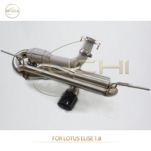 OUCHI - Sistema de Escape Catback de Alta Calidad para <span class=keywords><strong>Lotus</strong></span> <span class=keywords><strong>Elise</strong></span> 1.8, Acero Inoxidable con Silenciador con Válvulas, Piezas de Rendimiento Automotriz - Product Image 3