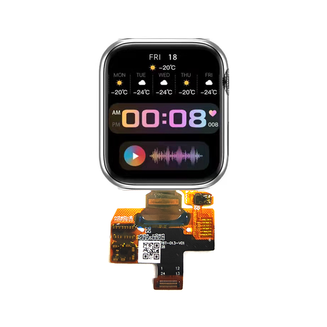 1.78 Inch Amoled Display for Smart Watches E-Paper Modules with SPI Amoled Technology