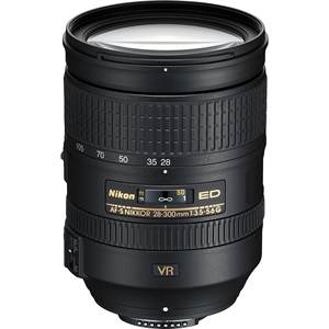 AF-S FX NIKKOR 28-300mm F/3.5-5.6G ED VR Zoom <strong>Lens</strong> - Product Image 1