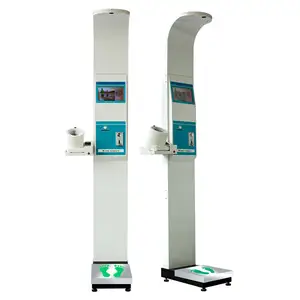 Coin-operated Weight and Height Blood Pressure Machine for Hospital Blood Pressure Height Weight BMI Health Scale Suppliers