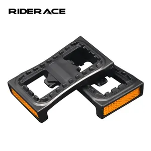 Riderace Pedal sepeda cleat adaptor datar, PD-22 mengunci sendiri Pedal pelat datar perangkat konversi untuk M520 M540 Unclamp Pedal MTB