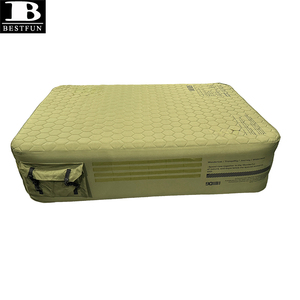 Matelas Gonflable Queen Size avec Pompe Électrique Intégrée Bonflag – <span class=keywords><strong>Lit</strong></span> <span class=keywords><strong>d</strong></span>'Air Tactique Surélevé pour Camping en Plein Air et Hôtes à Domicile - Product Image 4
