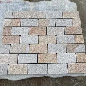 Adoquines de Granito Amarillo Claro Pulido G682, Excelente para Patios y Parques al Aire Libre - Product Image 3