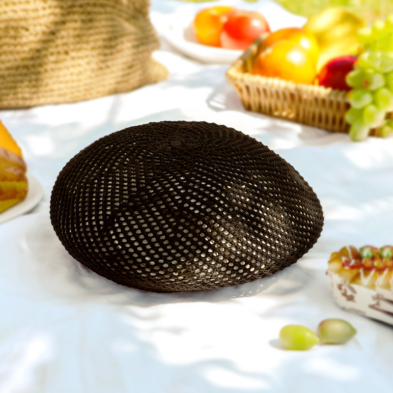 ฟางถัก Beare-ดำ