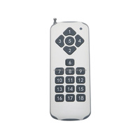 Control Remoto RF ASK de 18 Canales, 433MHz, 18 Teclas, Transmisor Inalámbrico de Alta Potencia