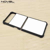 Novelcases Diy Blanks 2d TPU Foldable Shell Cover Sublimation Protector Shockproof Waterproof Black Cases for Motorola Moto Razr