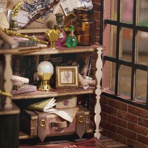 <span class=keywords><strong>Encanto</strong></span> stile europeo retrò Smart House fai da te modello assemblato a mano decorazione regalo creativo - Product Image 5