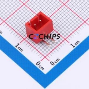 BX-HA2.54-2PWZ-R Wire-to-Board Pin Header Bent Lead Through Hole,P=2.5mm Connector 1x2P 2.5mm Right Angle Insert XHB - Product Image 1