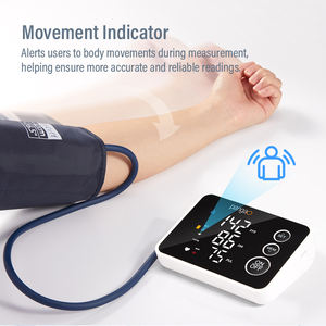 Máquina de medición digital de hospital automática inteligente, pantalla LED grande, monitor de presión arterial parlante para brazo superior - Product Image 4