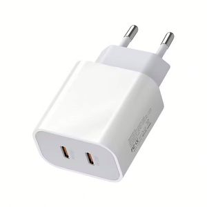ที่ชาร์จแบตเตอร์รีปลั๊ก EU PD 40W แบบคู่20W USB พอร์ตชนิด C ชนิด C ใช้ได้กับโทรศัพท์มือถือ - Product Image 5