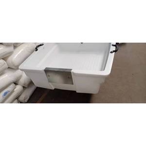 Bote de Plástico de 2.2m con Motor Fuera de Borda, Bote de Pesca y Trabajo, Estilo Profesional - Product Image 3